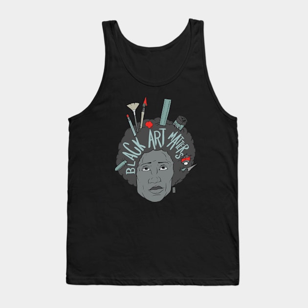 Black Art Matters Tank Top by Thomcat23